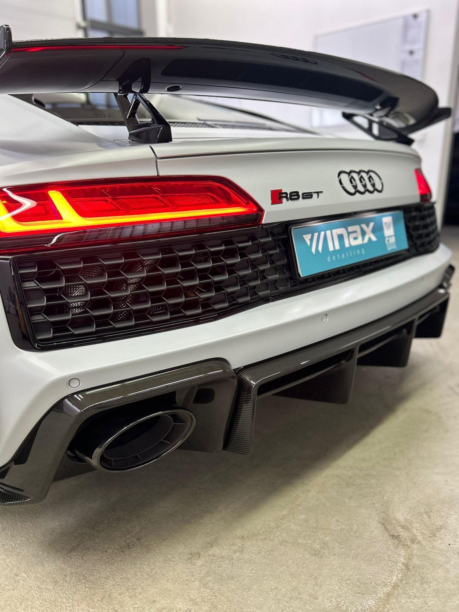 Audi R8 GT winax detailing Lackschutzfolie